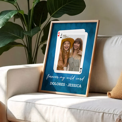 Forever My Wild Card Friendship Poster