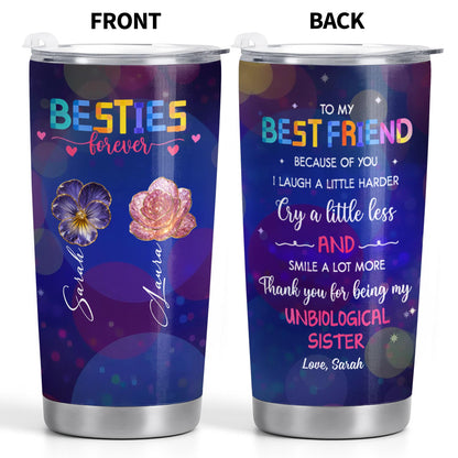 To My Best Friend, Flowers, Hearts, And Stars