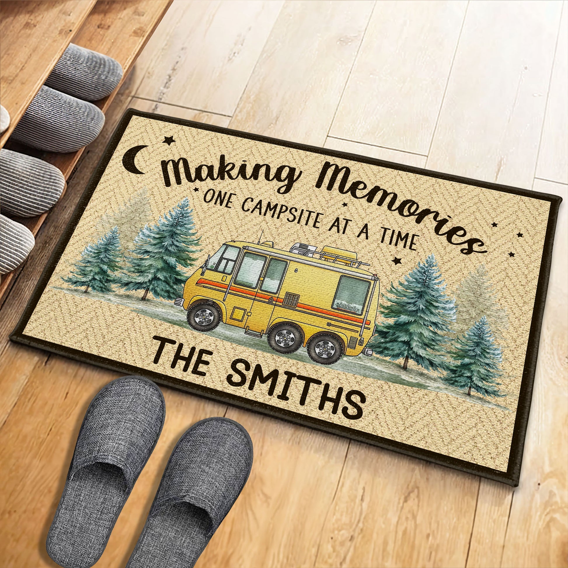 Making Memories One Campsite At A Time With Campervan And Trees