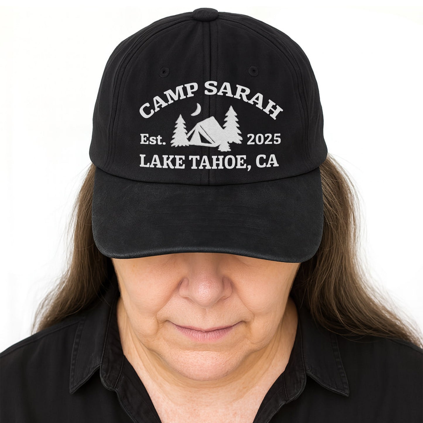 Camp Sarah, Est. Lake Tahoe, Tent And Trees Design