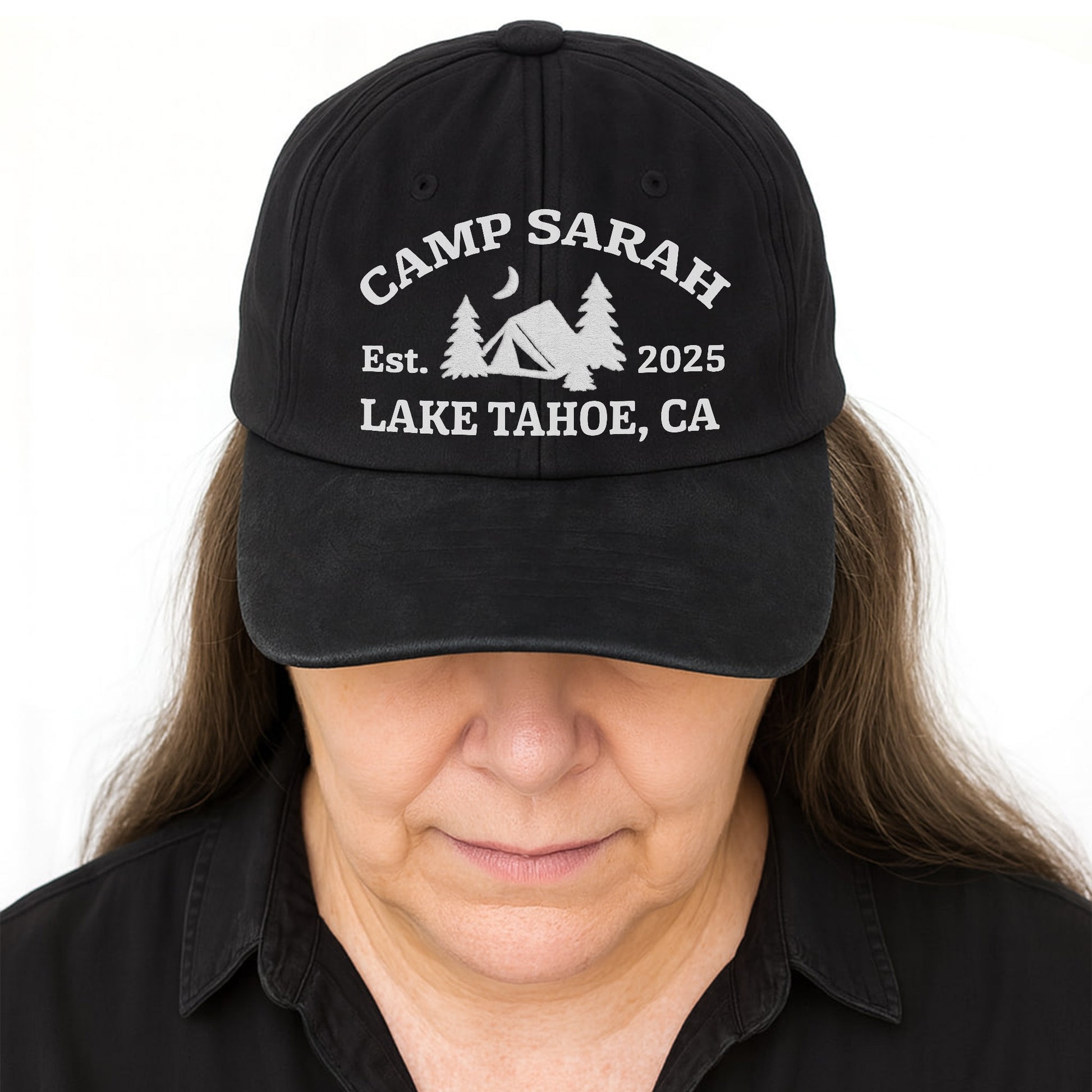 Camp Sarah, Est. Lake Tahoe, Tent And Trees Design