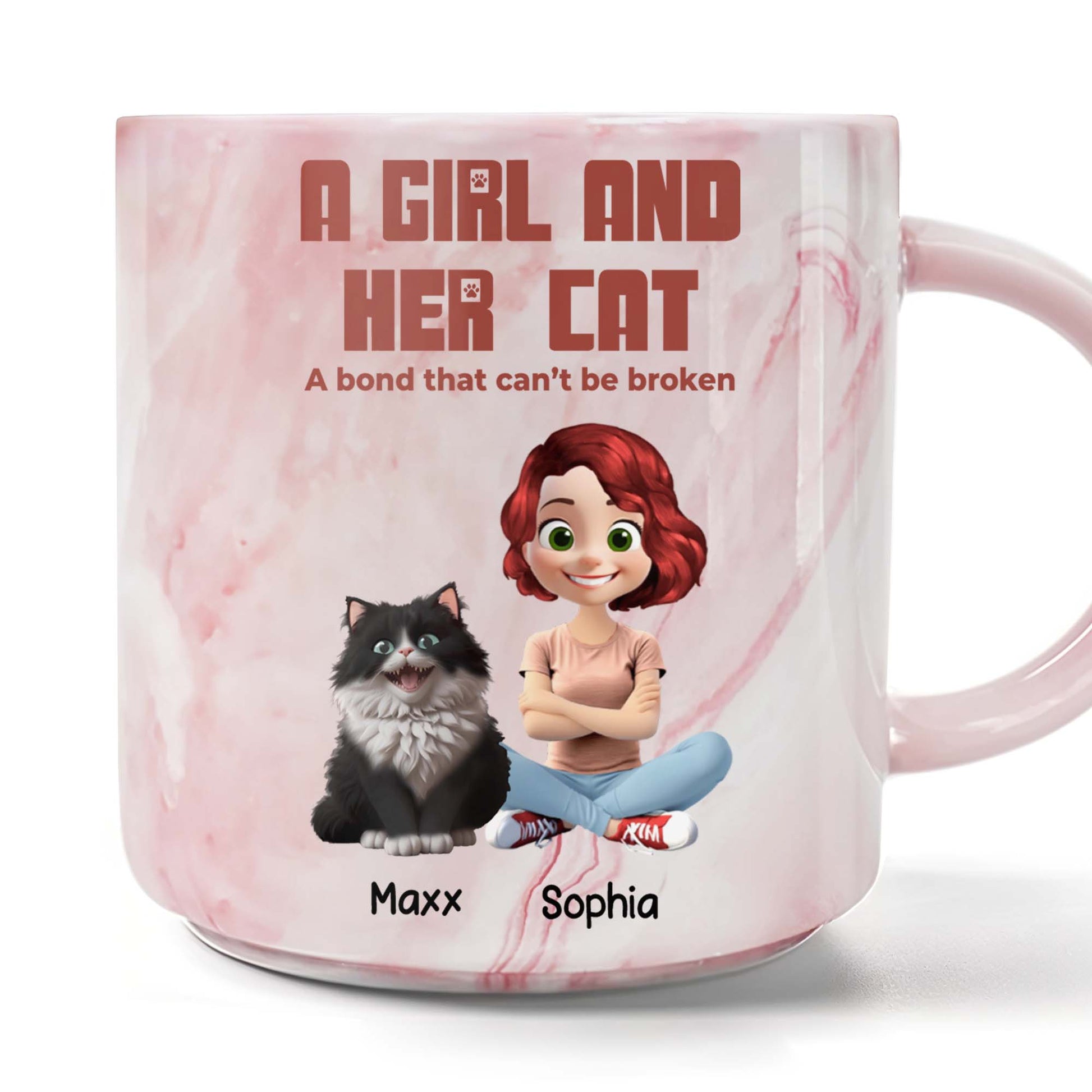 A Girl And Her Cat, A Bond That Can't Be Broken