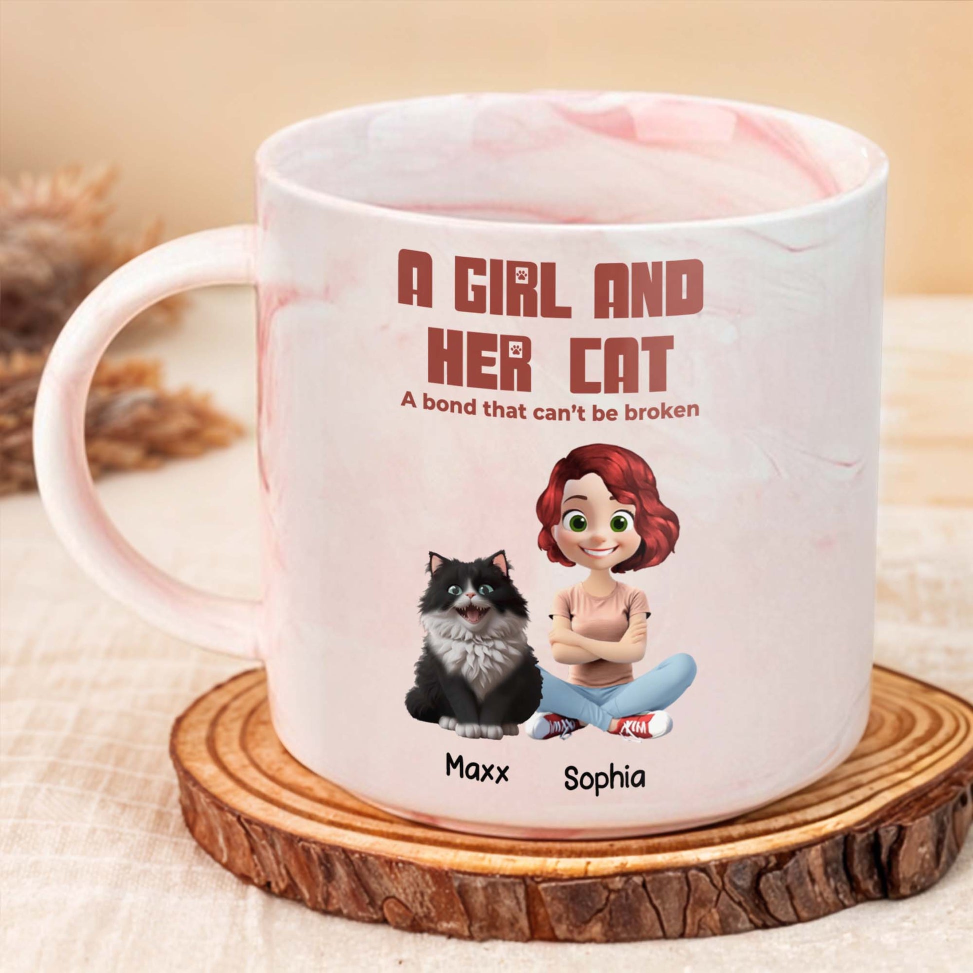 A Girl And Her Cat, A Bond That Can't Be Broken