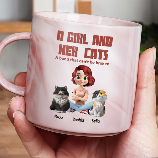 A Girl And Her Cats, A Bond That Can't Be Broken