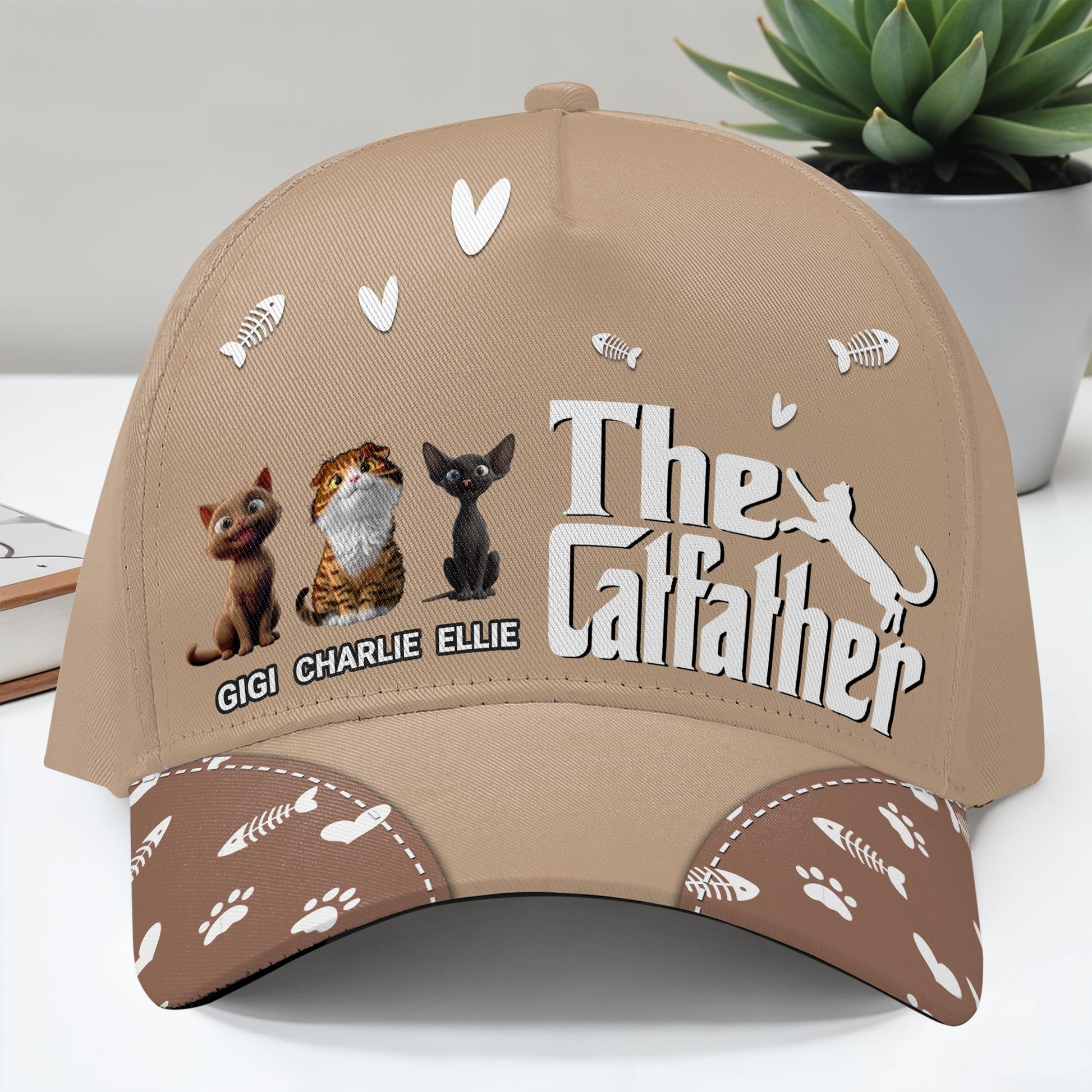 The Catfather, Cats, Fish Bones, and Paw Prints