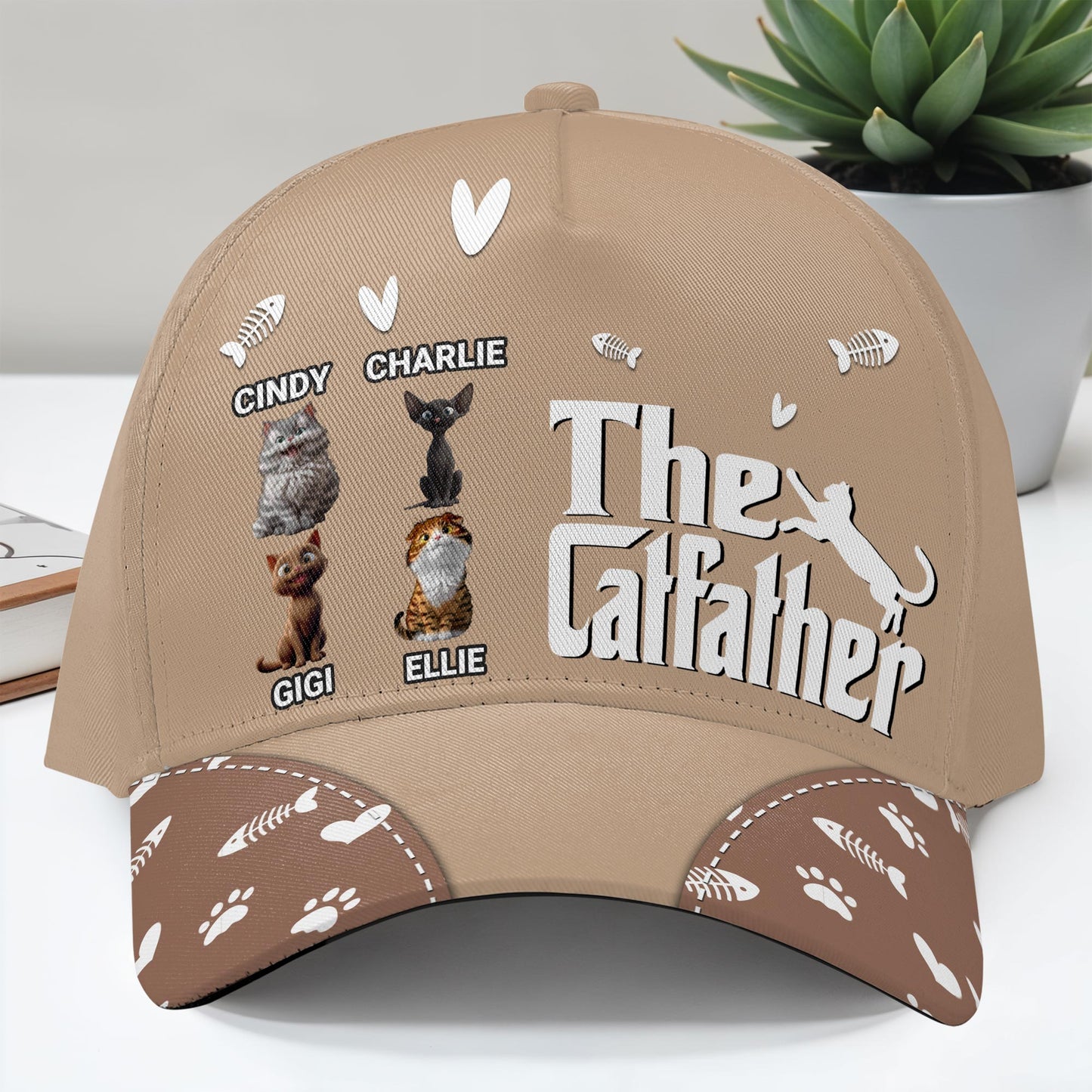 The Catfather, Cats, Fish Bones, and Paw Prints