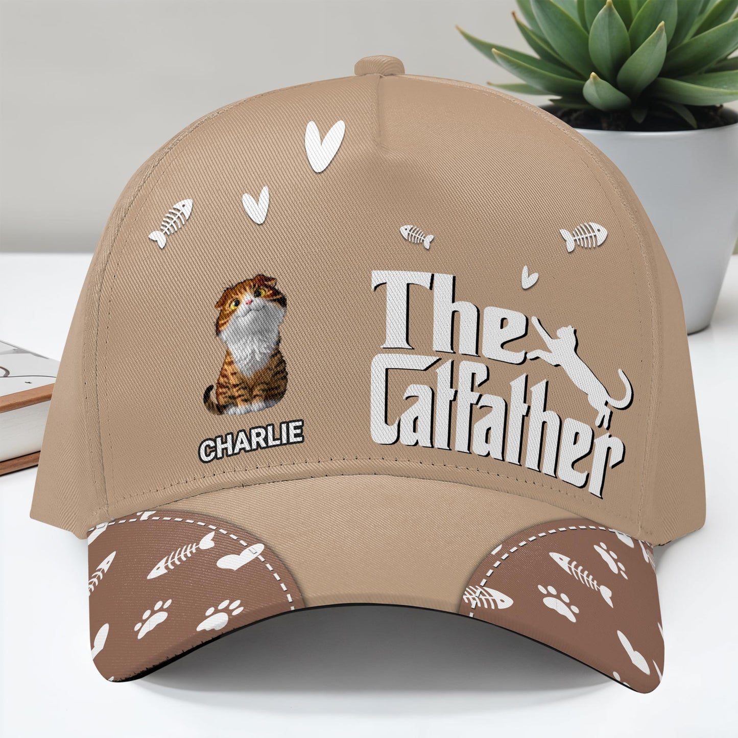 The Catfather, Cats, Fish Bones, and Paw Prints