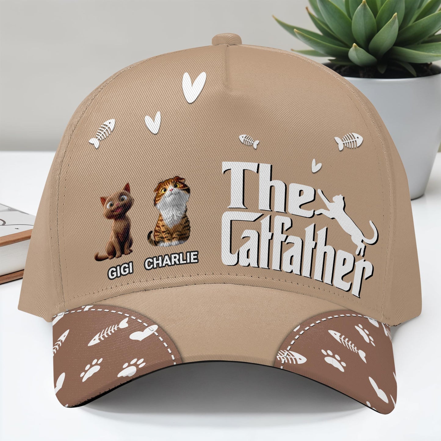 The Catfather, Cats, Fish Bones, and Paw Prints