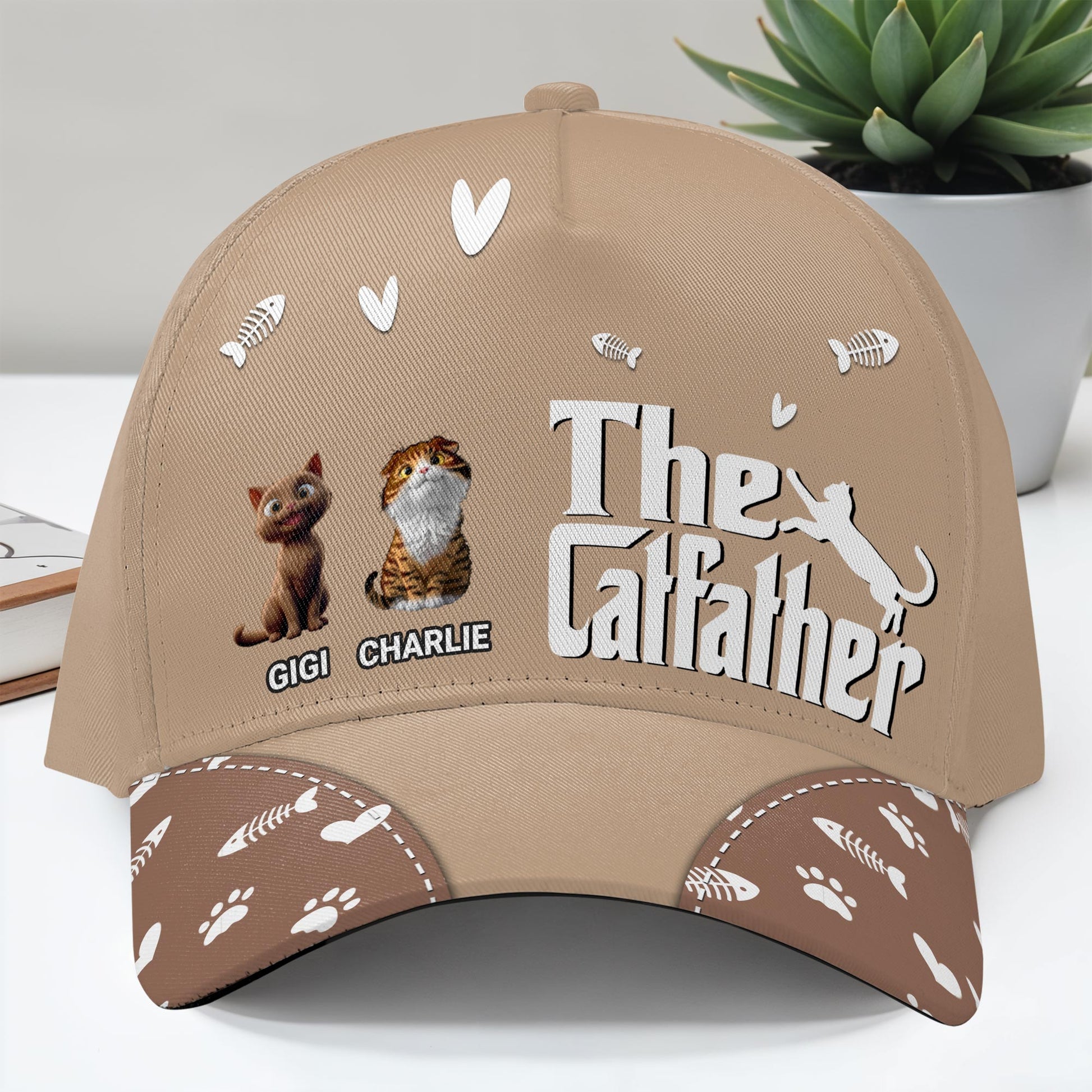 The Catfather, Cats, Fish Bones, and Paw Prints