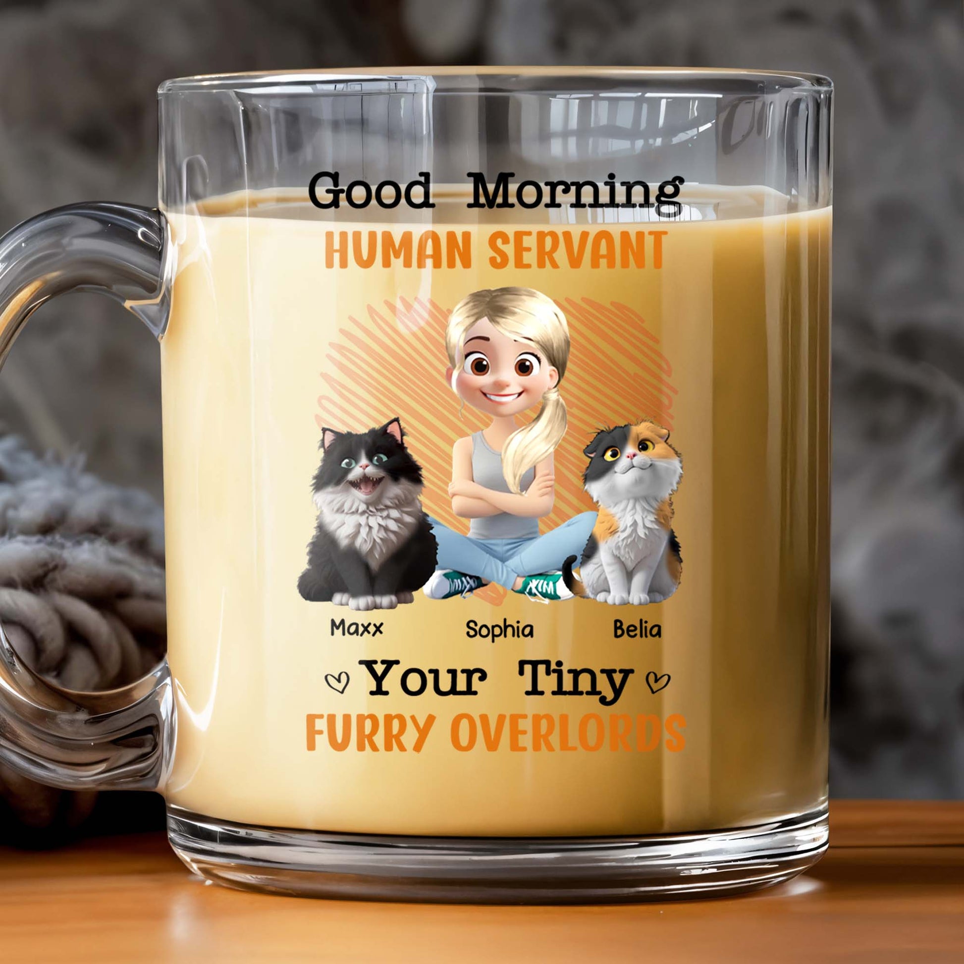 Good Morning Human Servant, Tiny Furry Overlords