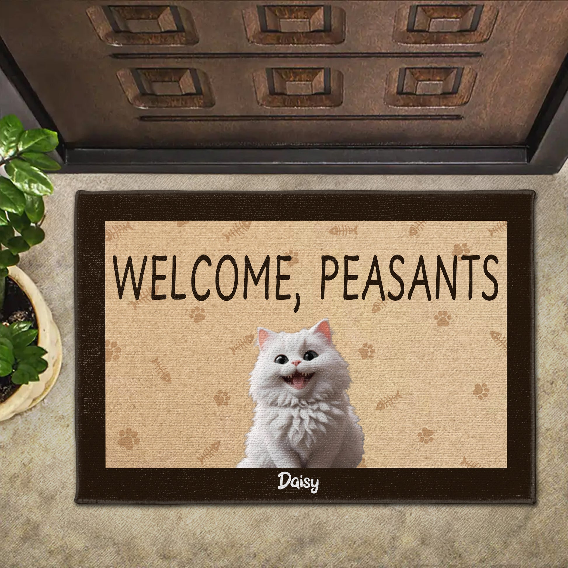 Welcome, Peasants, Cat and Paw Prints