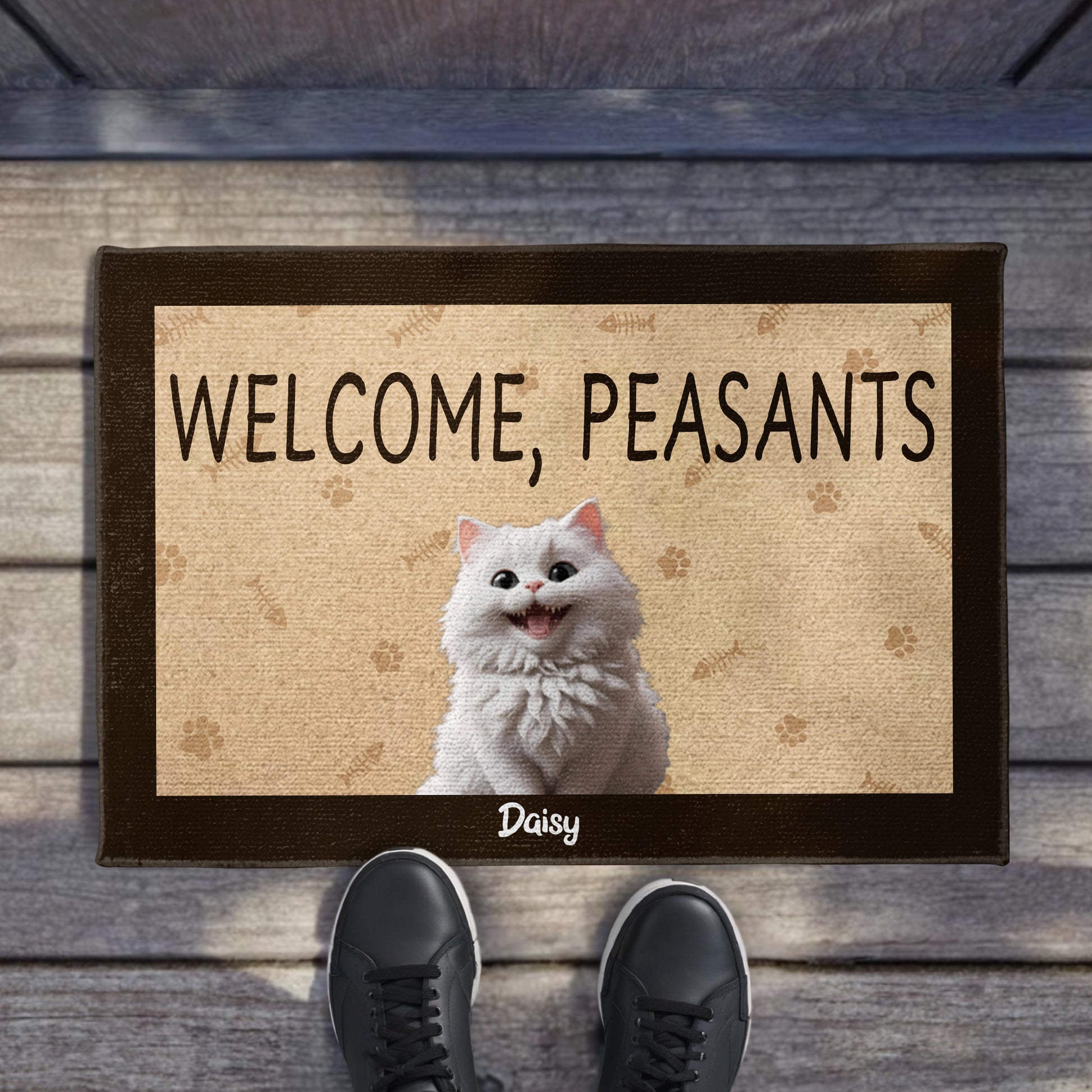 Welcome, Peasants, Cat and Paw Prints