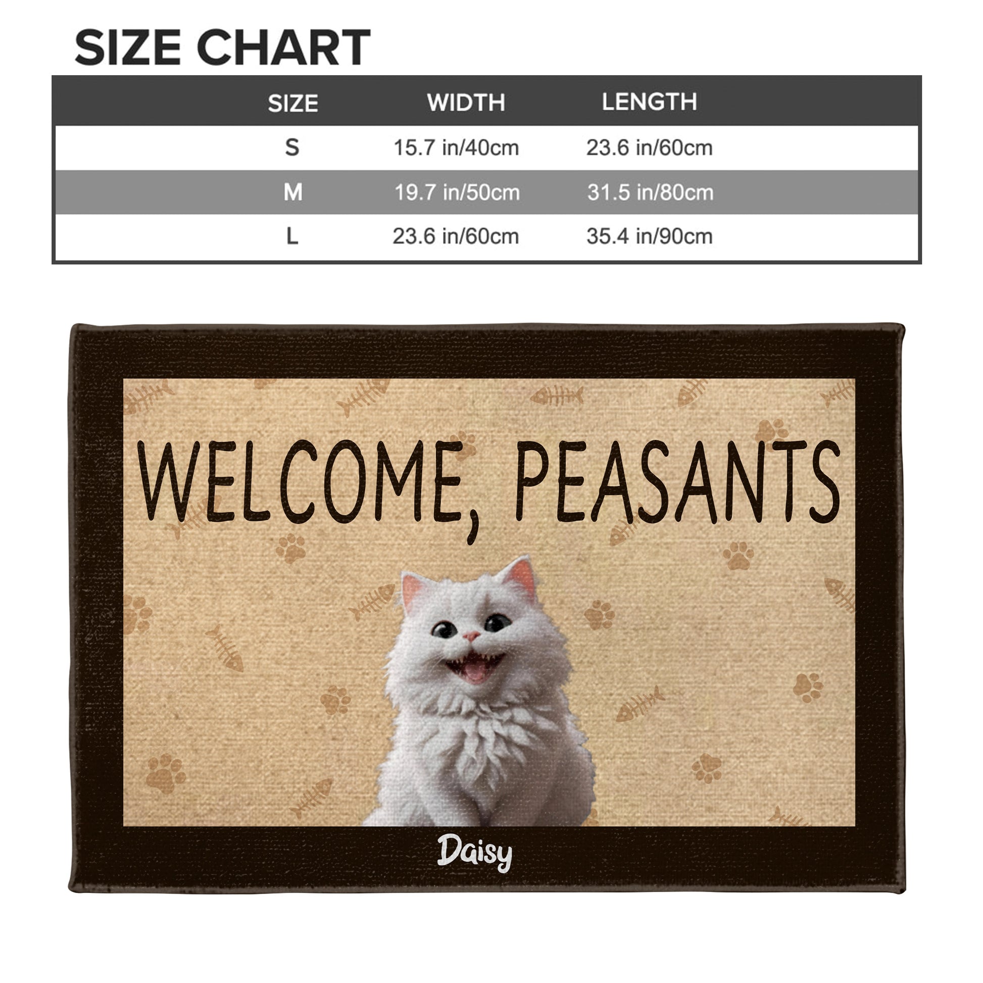 Welcome, Peasants, Cat and Paw Prints