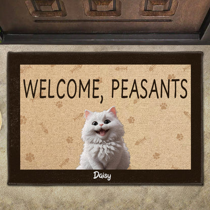 Welcome, Peasants, Cat and Paw Prints
