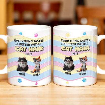 Everything Tastes Better With Cat Hair In It, Cats and Paw Prints