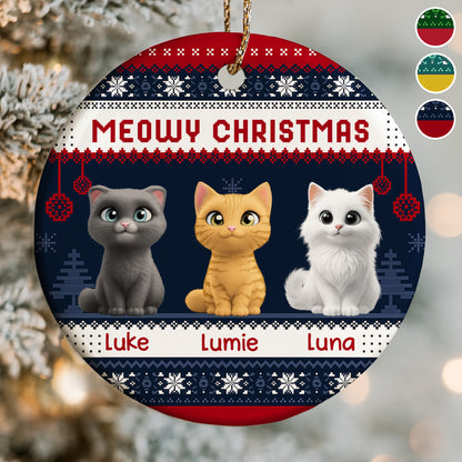 Meowy Christmas With Cute Cats