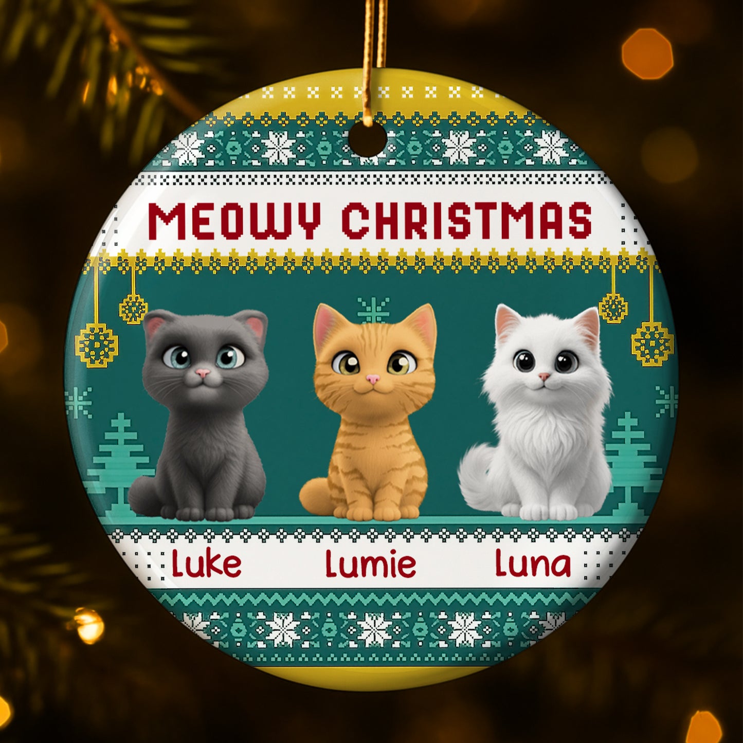 Meowy Christmas With Cute Cats