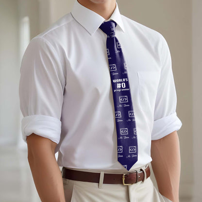 World's Number Zero Programmer Passion For Coding Tie