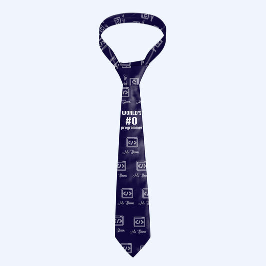 World's Number Zero Programmer Passion For Coding Tie
