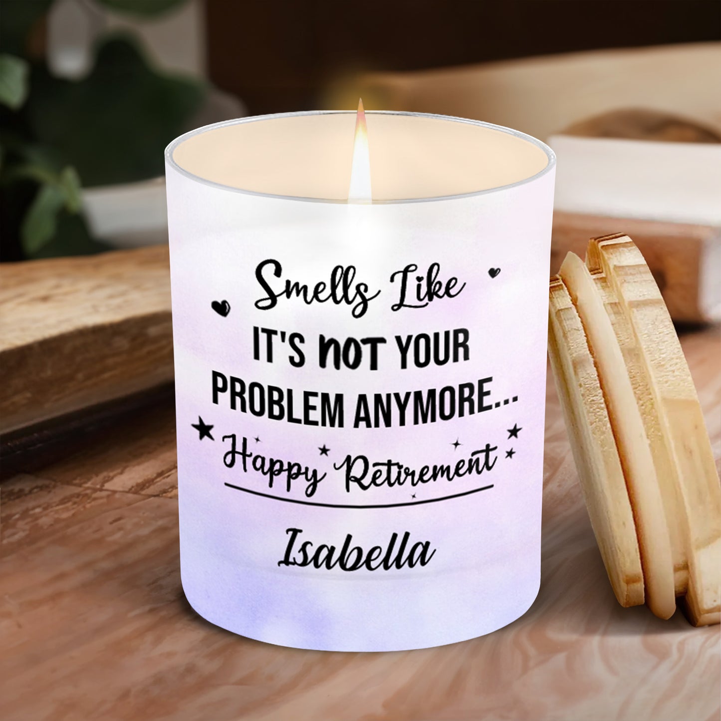 Happy Retirement Smells Like Freedom Candle