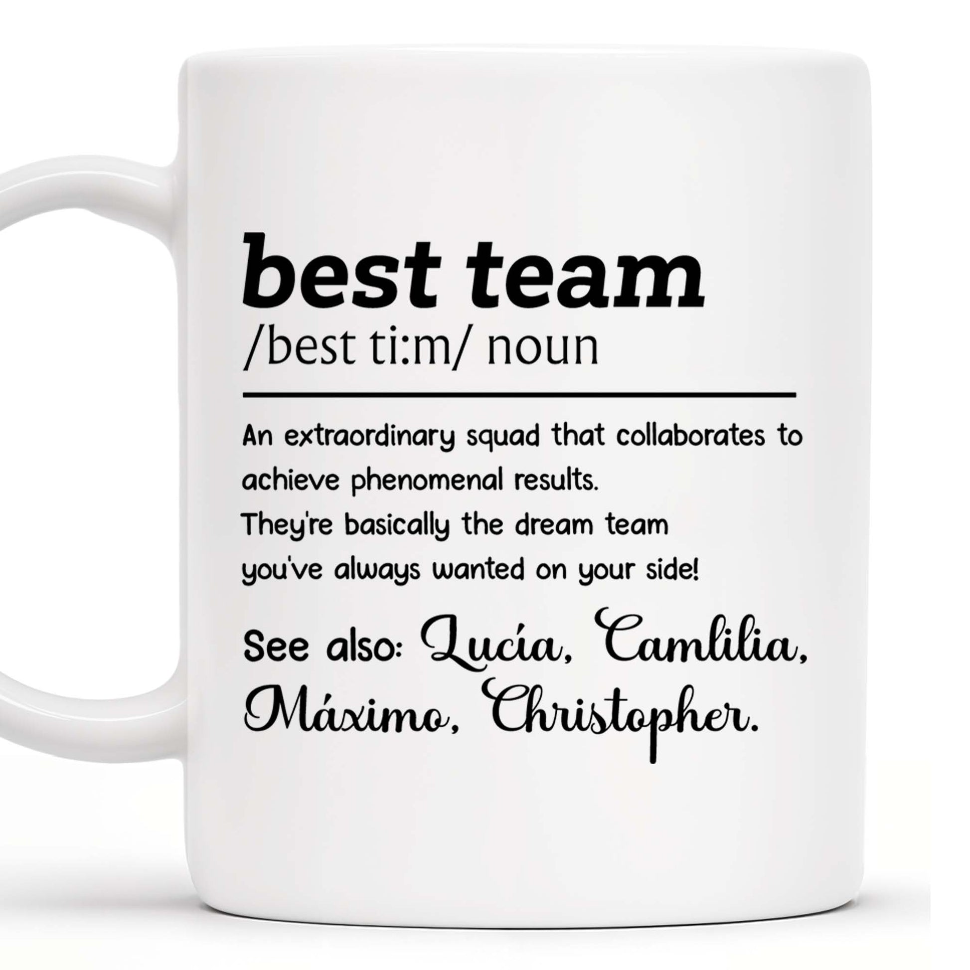 Best Team Extraordinary Squad Dream Team Design