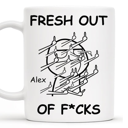 Fresh Out Of Cares Scribble Art Design