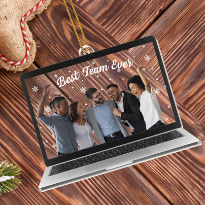 Best Team Ever Laptop Ornament