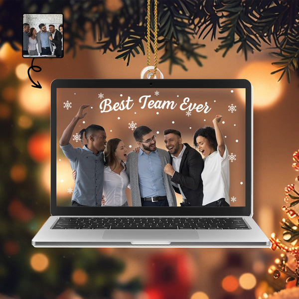 Best Team Ever Laptop Ornament