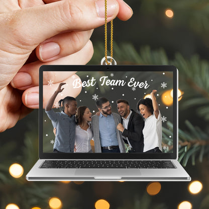 Best Team Ever Laptop Ornament