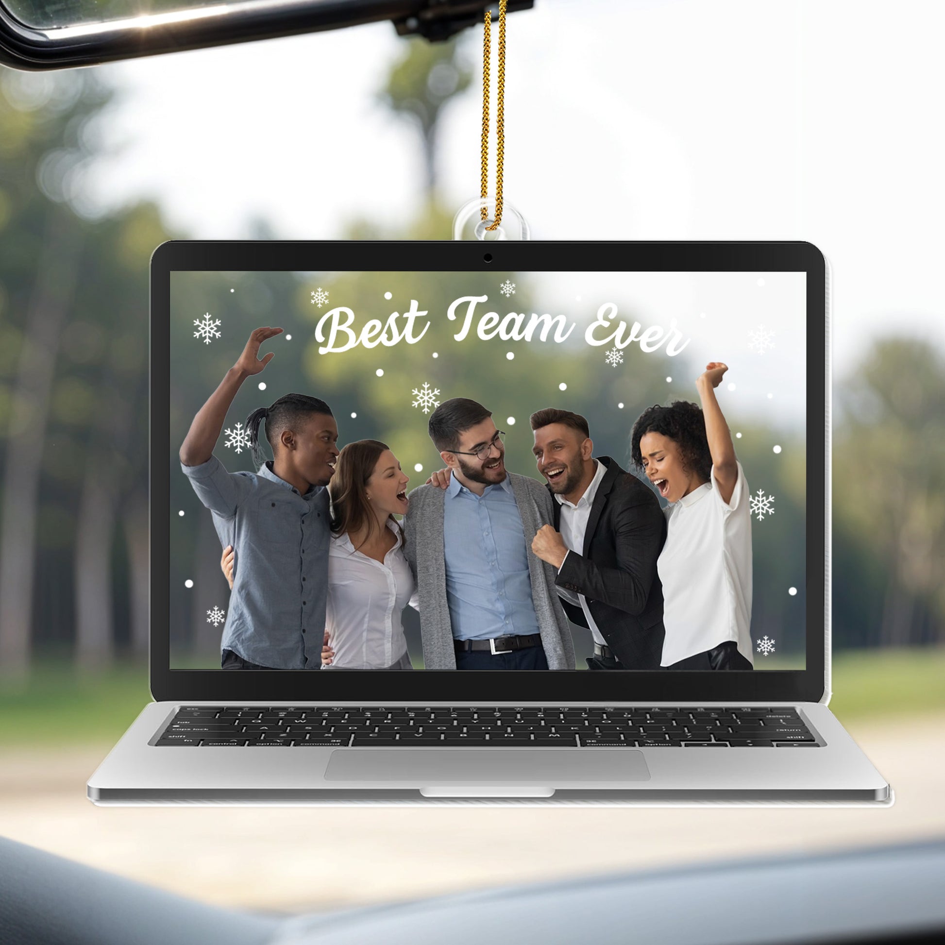 Best Team Ever Laptop Ornament