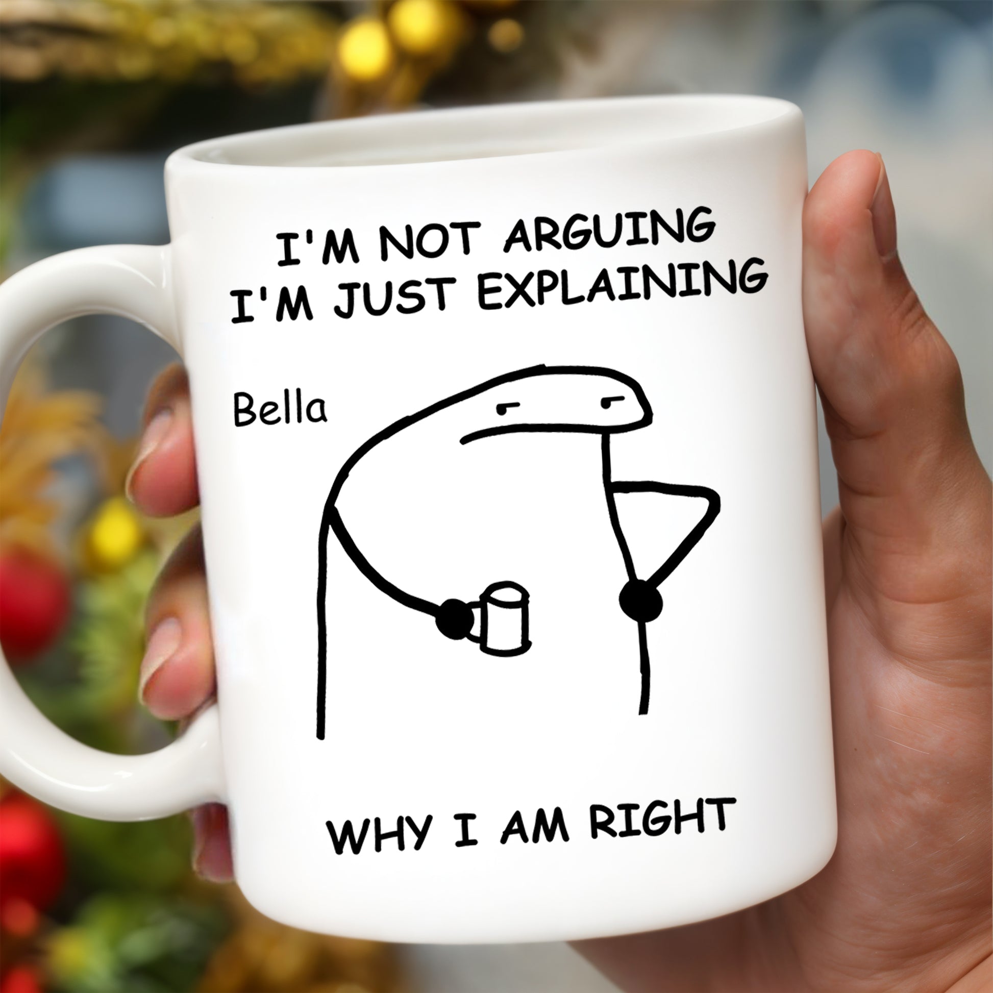 Explaining Why I Am Right Dinosaur Design