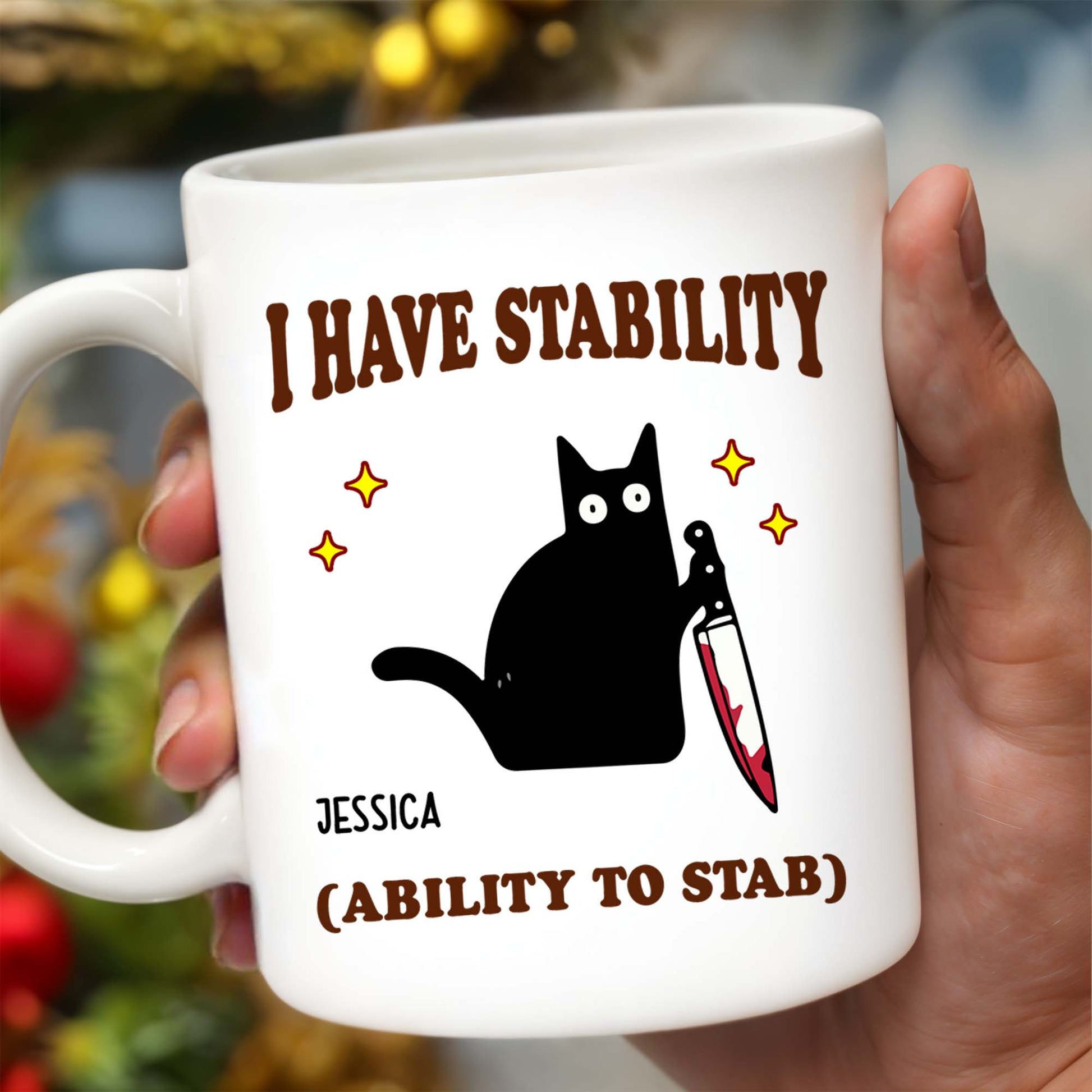 I Have Stability Ability To Stab With Cartoon Duck