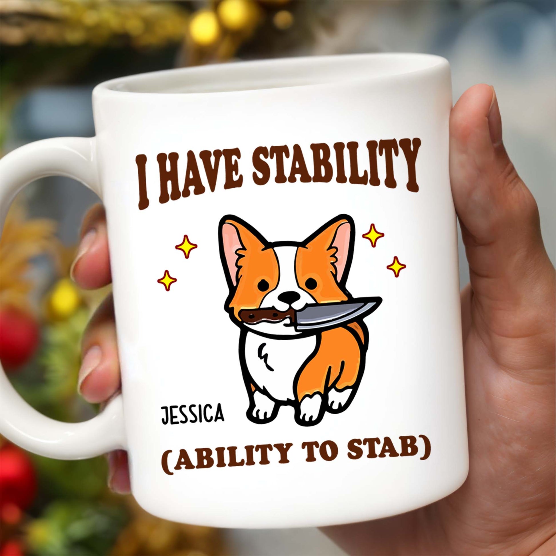 I Have Stability Ability To Stab With Cartoon Duck