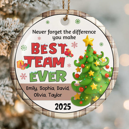 Never Forget The Difference You Make, Best Team Ever