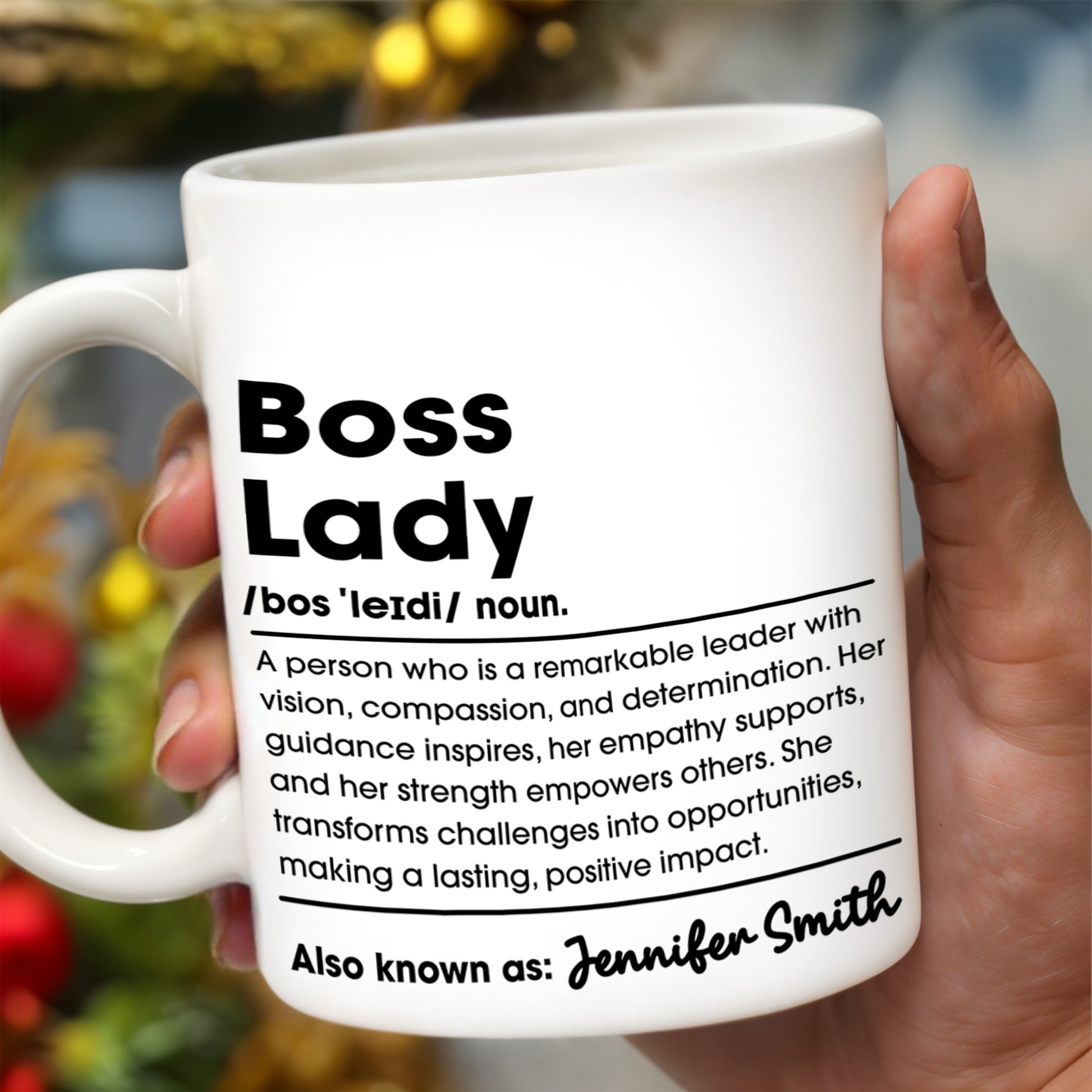 Boss Lady Remarkable Leader Coffee Mug