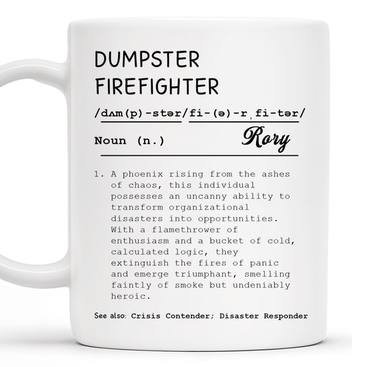 Phoenix Rising From Ashes Of Chaos Mug