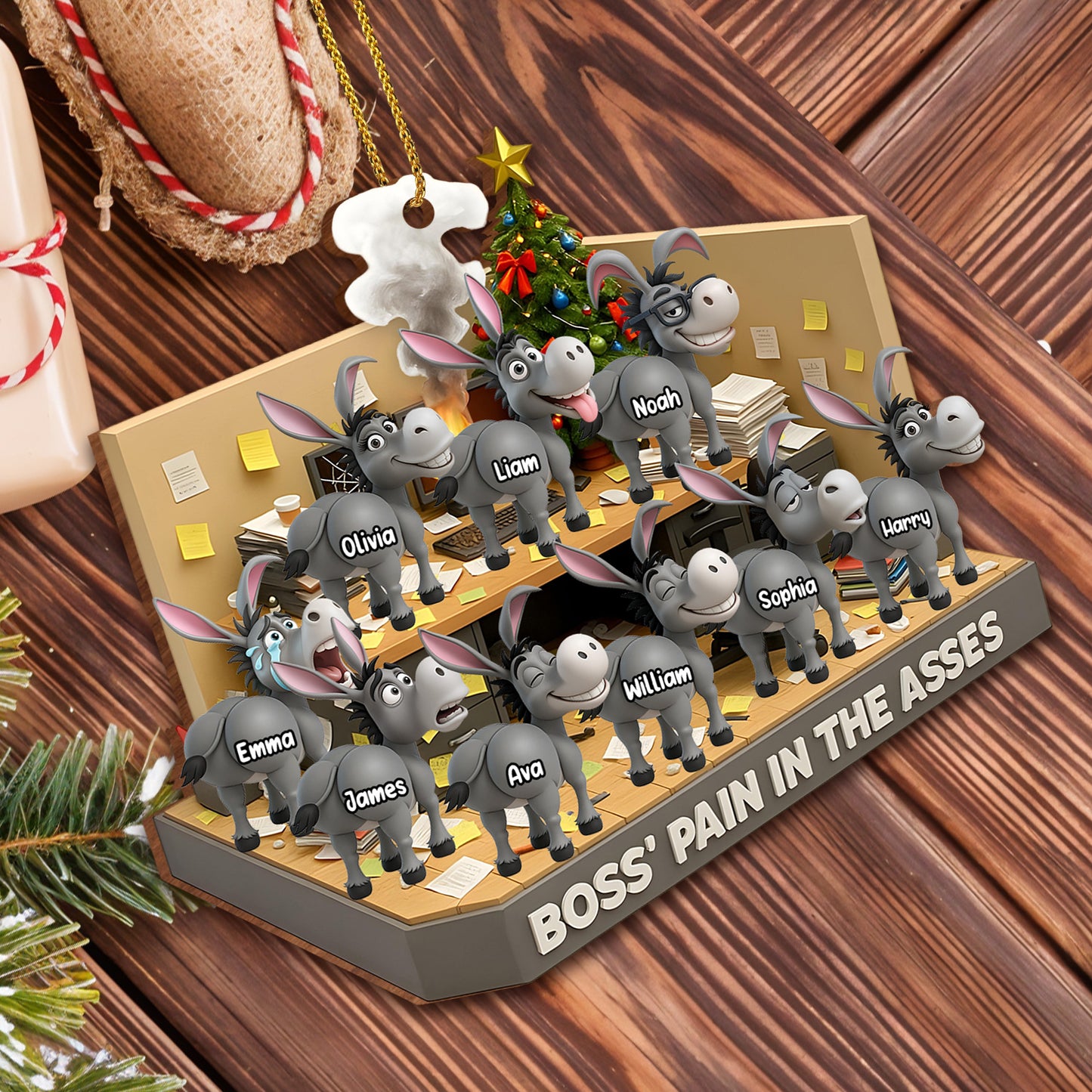 Boss' Pain In The Asses, Office Donkeys