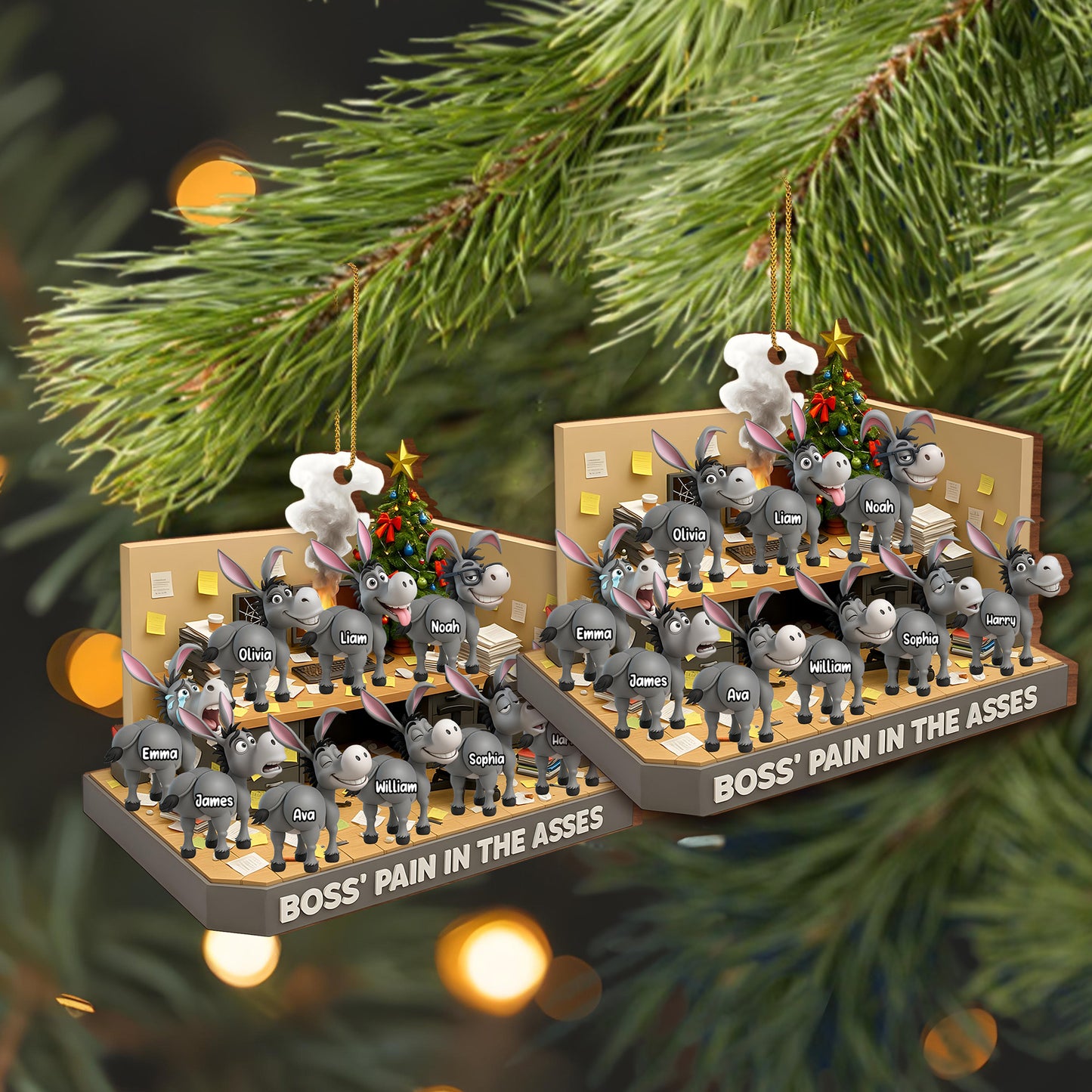 Boss' Pain In The Asses, Office Donkeys