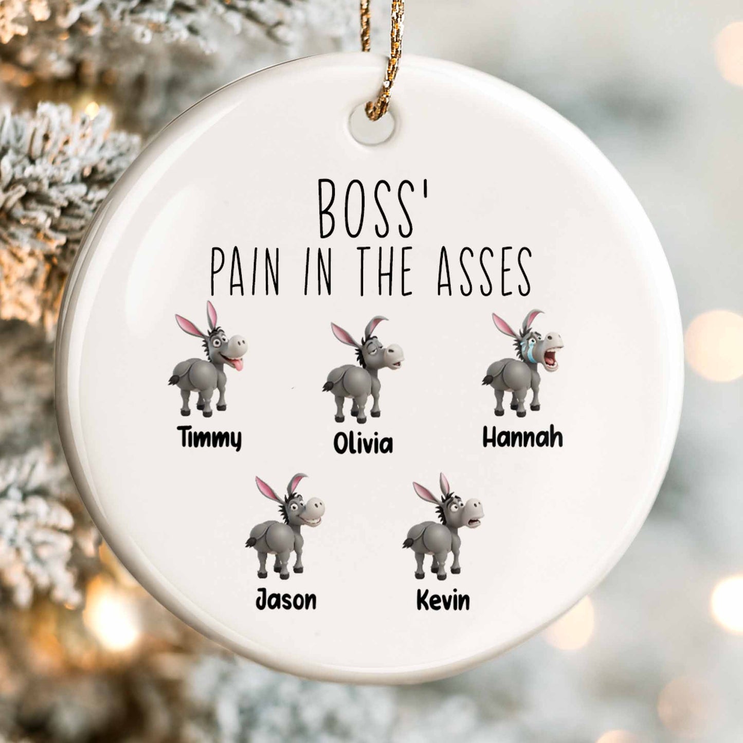 Boss' Pain In The Asses With Donkeys