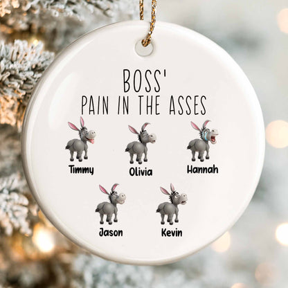 Boss' Pain In The Asses With Donkeys