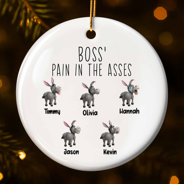 Boss' Pain In The Asses With Donkeys