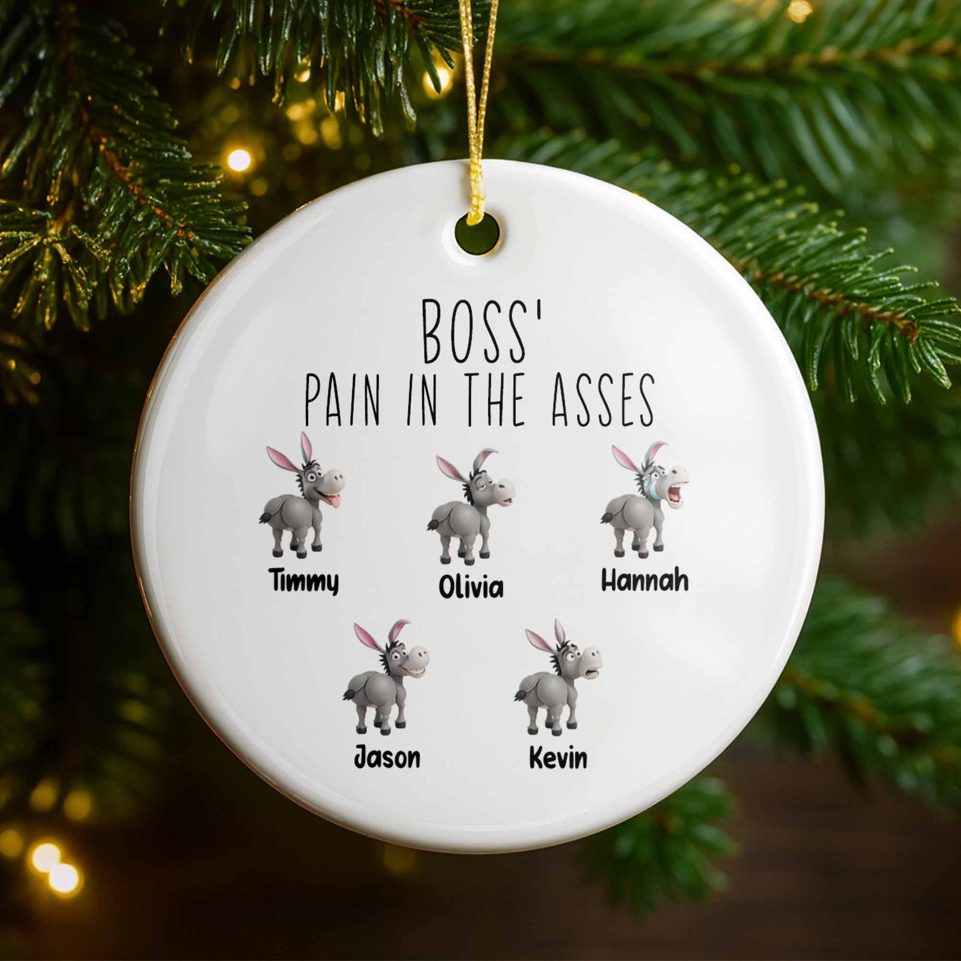 Boss' Pain In The Asses With Donkeys