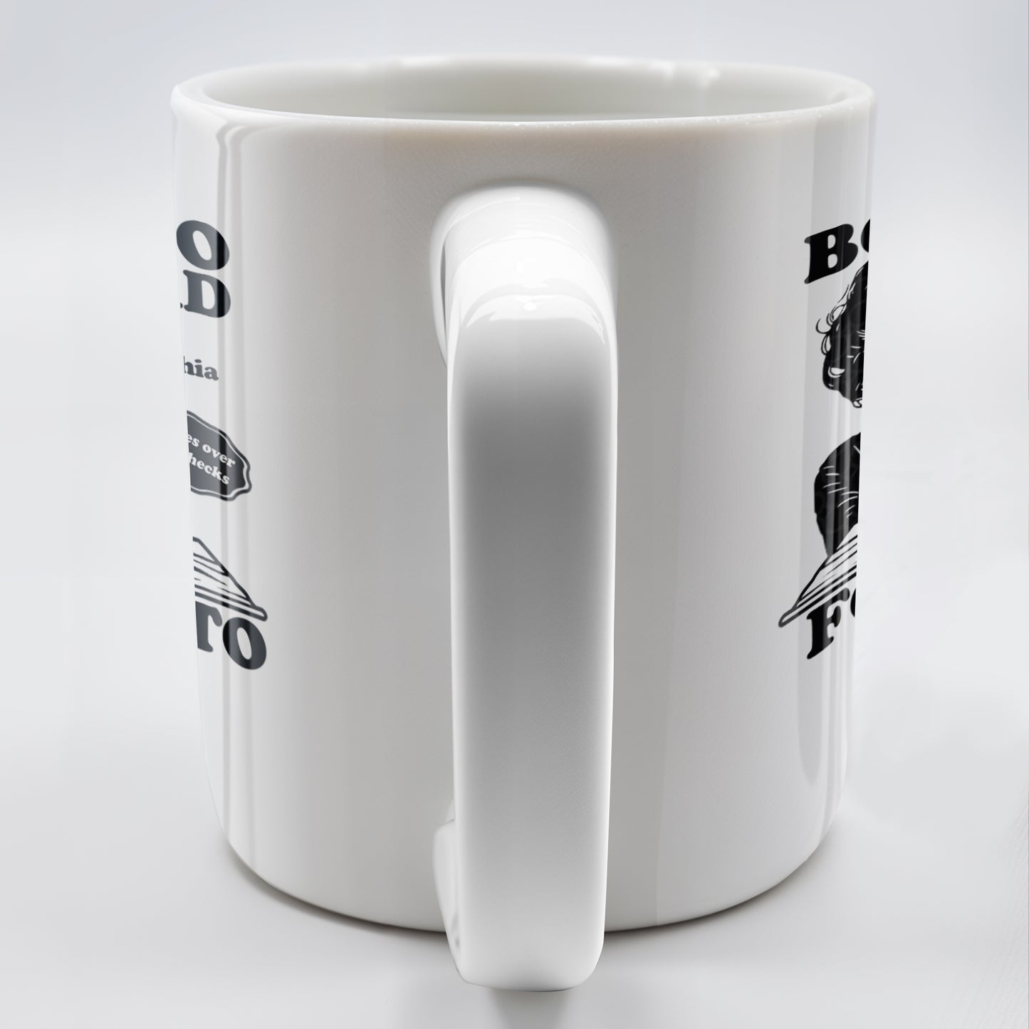 Born to Read Forced to Work Coffee Mug