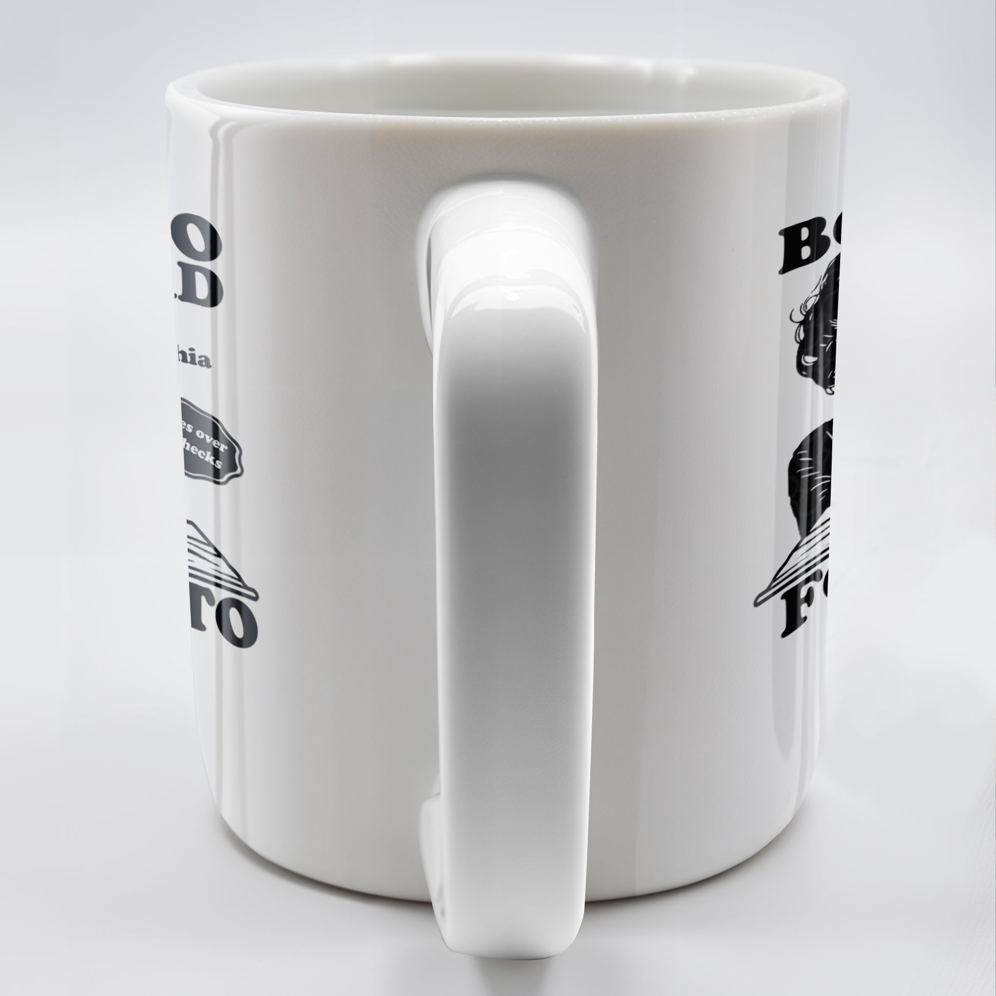 Born to Read Forced to Work Coffee Mug