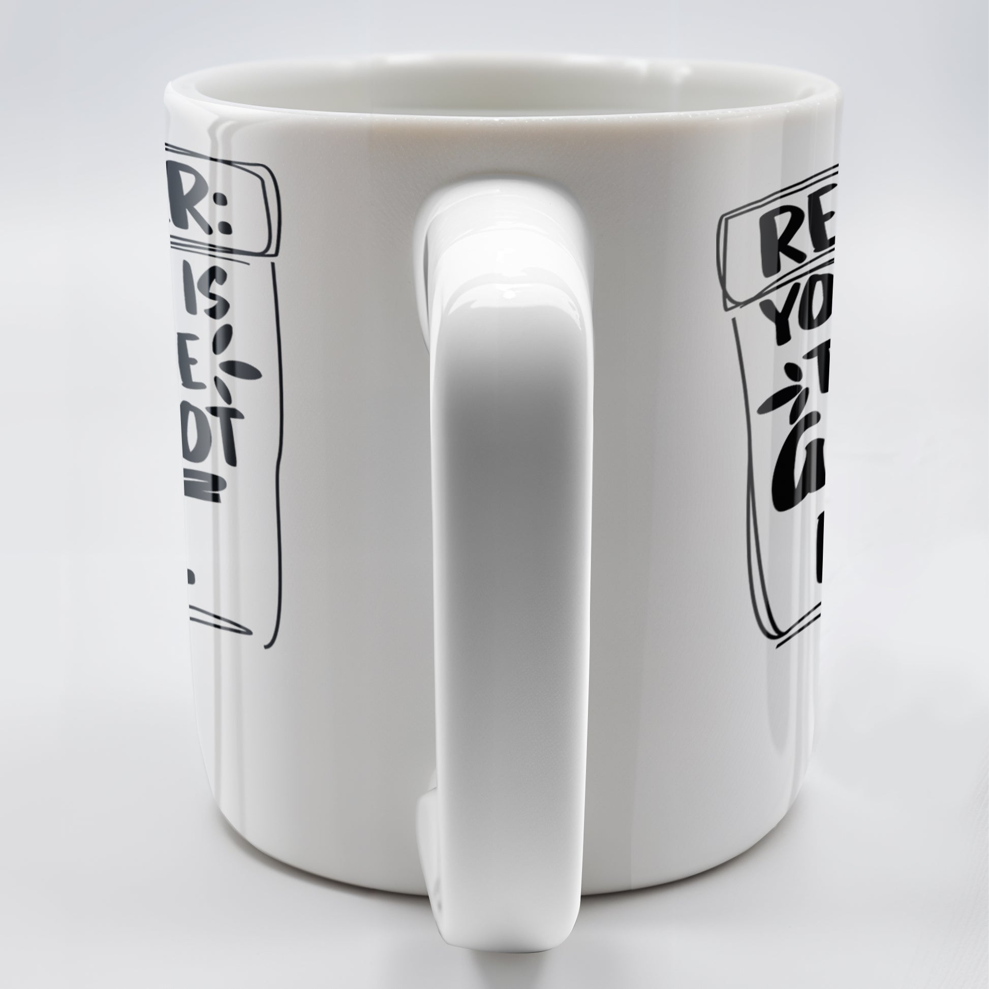 Please God Not People Reminder Mug