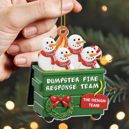 Dumpster Fire Team, Holiday Fun With Snowmen