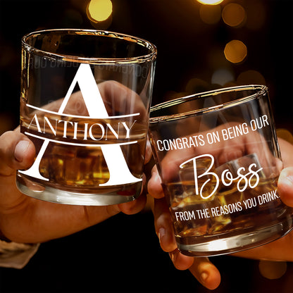 Personalize Your Own Unique Whiskey Glass Design