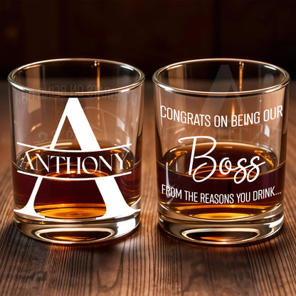 Personalize Your Own Unique Whiskey Glass Design