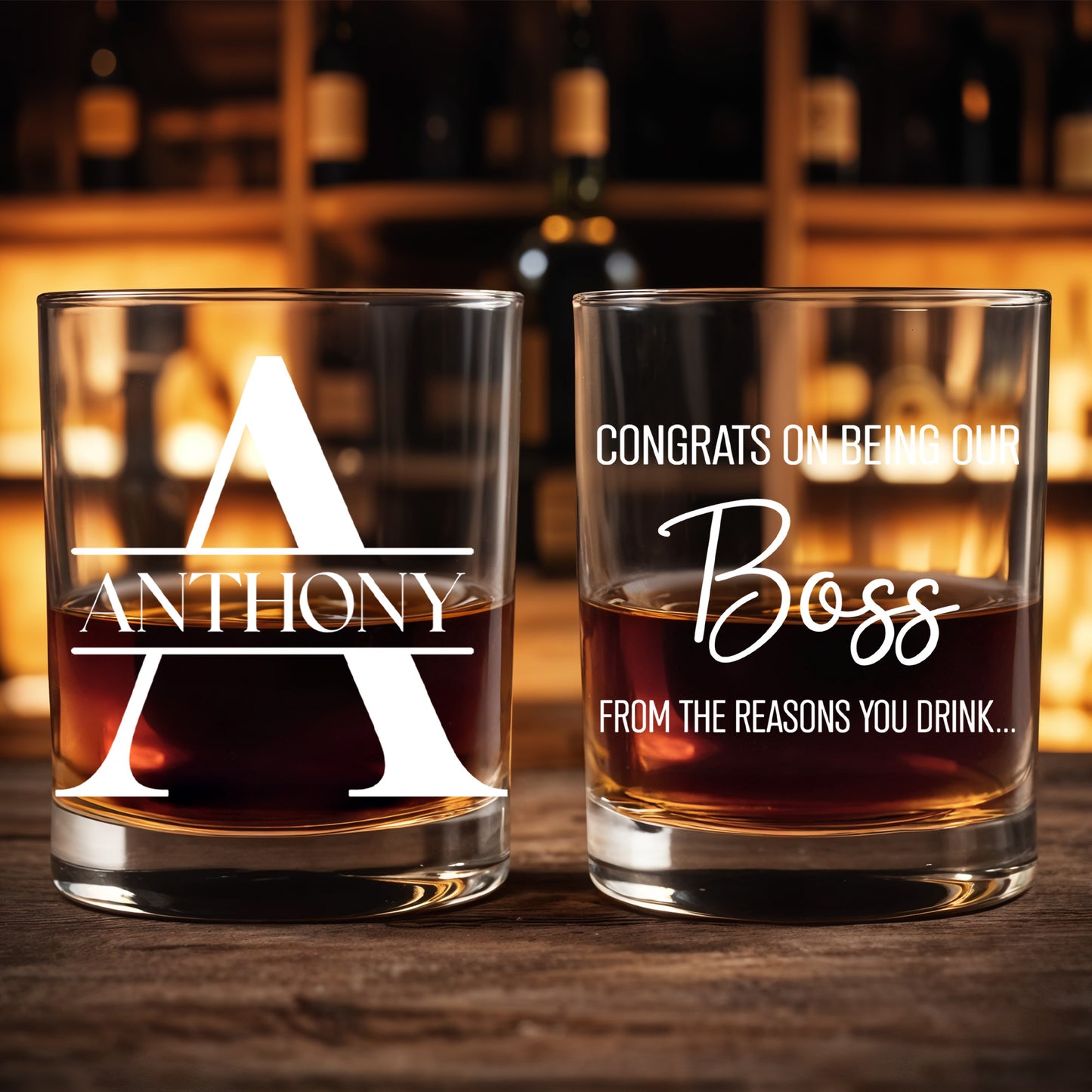 Personalize Your Own Unique Whiskey Glass Design