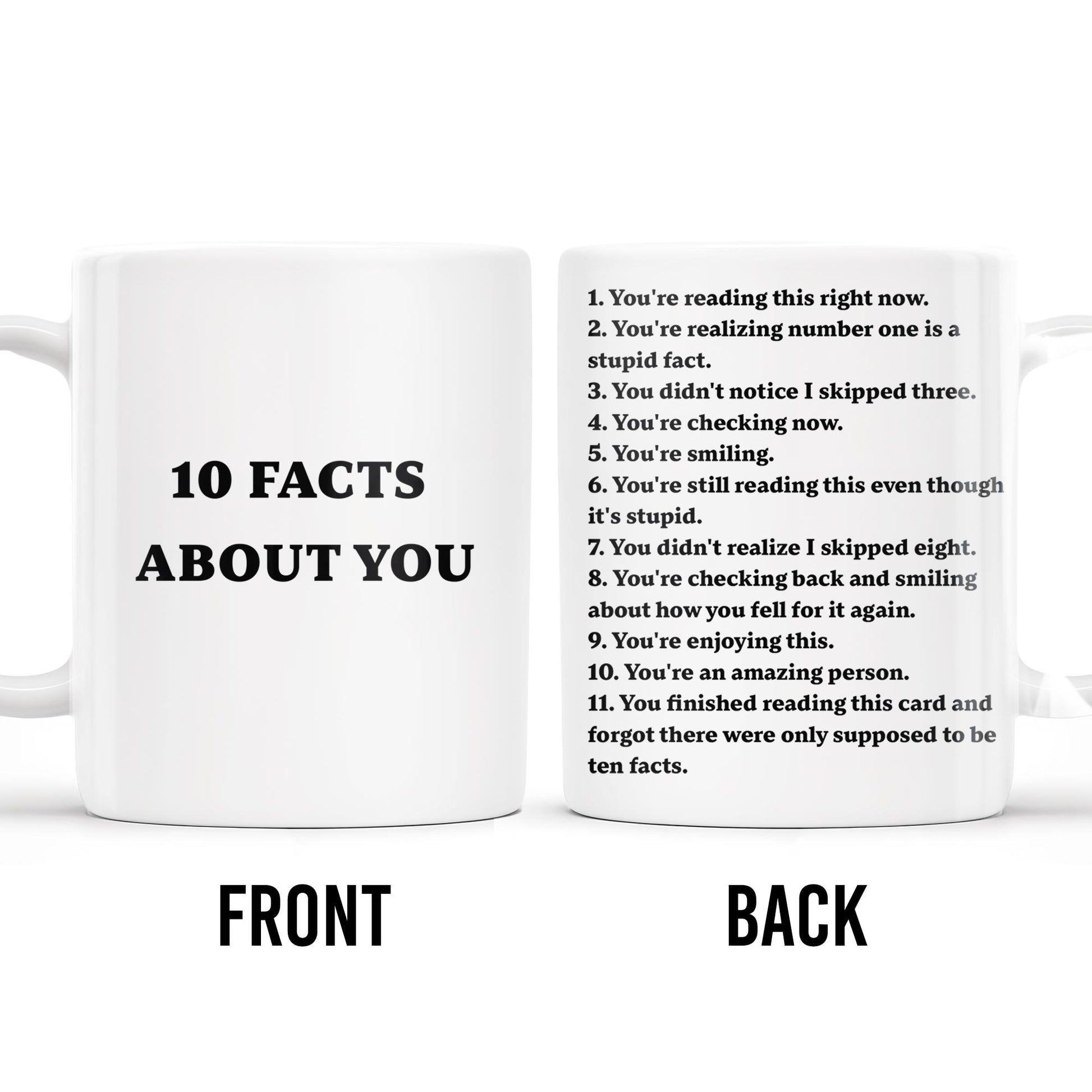 10 Facts About You, Humorous and Uplifting
